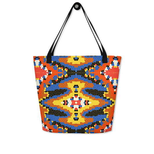 Tendezart All-Over Print Large Tote Bag