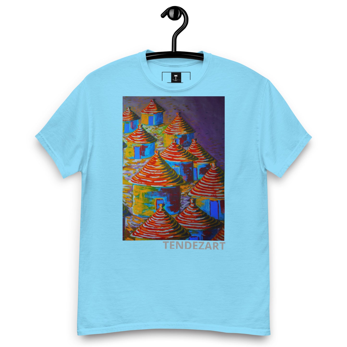 Tendezart village Unisex classic tee